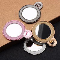 Viedtālruņa statīvs Circle MIRROR - uzlīmējams - rozā