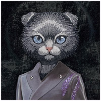 Nimmy Magnētiskais Modes Mīļais Mājdzīvnieks MagSafe Viedtālruņa apvalks iPhone 16 Pro - Melns