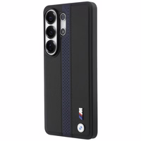 BMW Perforated Stripe Logo MagSafe Maciņš for Samsung Galaxy S26 Ultra - zils
