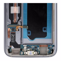 FixCell displejs LCD SAMSUNG S7 ar rāmi melns (refurb)
