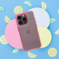 MATRIX CLEAR viedtālruņa apvalks IPHONE 17 pūdera rozā