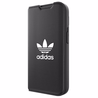 Adidas OR Viedtālruņa apvalks Booklet BASIC iPhone 14 Pro 6.1" melns/balts 50182