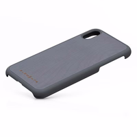 Nordic Elements Original Gefion - maciņš iPhone XR with real maple wood (Mid Grey)