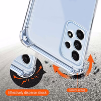 Clin Anti Shock 1,5mm SAMSUNG GALAXY A15 4G/5G - caurspīdīgs