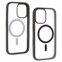 Liavec mīksts maciņš priekš Iphone 17 pelēks