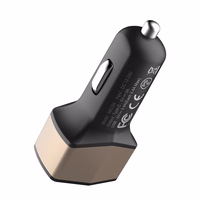 Nillkin Celerity auto lādētājs - 2x USB-A + 1x USB-C, 32W (zeltains)
