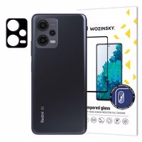 Wozinsky pilns rūdītais kameras stikls Xiaomi Redmi Note 12 5G / Poco X5 5G viedtālruņu kamerai, 9H