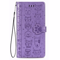 Futrālis Cat-Dog Samsung A145 A14 4G/A146 A14 5G violets