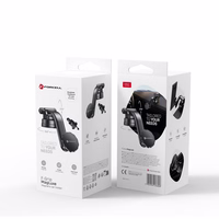 FORCELL F-GRIP MagLuxe magnētiskais auto turētājs priekšējā stiklā un paneļā melns