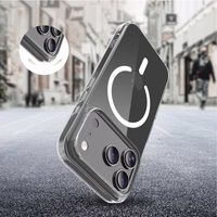 Tech-Protect FlexAir Hybrid Magnētiskais viedtālruņa apvalks iPhone 17 Pro - Caurspīdīgs