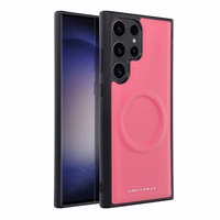 ROAR korpuss MAG MORNING priekš SAMSUNG S23 Ultra karsti rozā krāsā