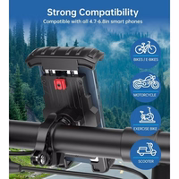 Velo tālruņa turētājs Choetech H067 melns