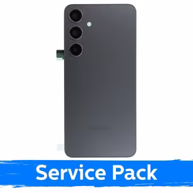 Aizmugurējais vāks saderīgs ar Samsung S926 S24 Plus / Onyx Black / (Service Pack)