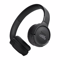 JBL Tune 520BT bezvadu on-ear Zilstooth 5.3 austiņas - melns