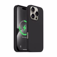 Crong Color Cover Magnetic - iPhone 16 Pro Max MagSafe maciņš (melns)