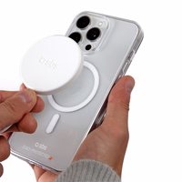 SBS D3O magnētiskais MagSafe apvalks iPhone 15 Pro Max viedtālrunim – caurspīdīgs