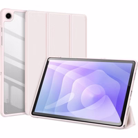 Korpuss Dux Ducis Toby Samsung X210/X215/X216 Tab A9 Plus 11.0/X230/X235/X236 Tab A11 Plus 11.0 rozā krāsā