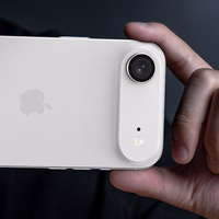 Benks rūdīts stikls Glass Warrior Lens Protector kamerai iPhone 17 Air (1 lēca) sudraba