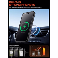 Supcase UB Grip Mag Magnētiskais viedtālruņa apvalks iPhone 17 Pro - zaļš