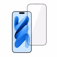 Tel Protect Full Glue 6D rūdīts stikls priekš IPHONE 17 AIR Black - 10 PACK