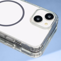 Anti Shock Thin Mag case for Samsung Galaxy S26 Ultra pelēks