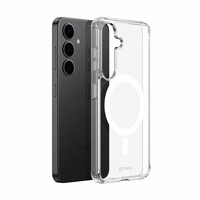 Crong Crystal Shield Magnetic - Samsung Galaxy S25 MagSafe maciņš (Clear)