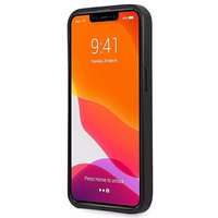 Guess GUHCP13LG4GLGR iPhone 13 Pro / 136,1" pelēks/pelēks maciņš 4G Stripe Collection