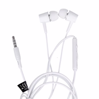 Maxlife vadu austiņas MXEP-02 jack 3,5mm baltas