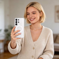 Tech-Protect MagSlim MagSafe Maciņš for Samsung Galaxy S26 Ultra - Clear Matēts