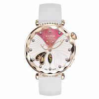 Blavec viedpulkstenis W-19 Liana HD AMOLED Voice Call (SWW19-RG) rozā zelta krāsas + 2 siksnas