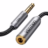 Audio kabelis 6.35mm spraudnis–ligzda Vention 1m