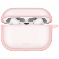 Uniq Veren korpuss AirPods Pro 3 - rozā krāsā