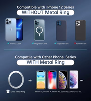 Auto tālruņa turētājs Choetech AT0005 melns