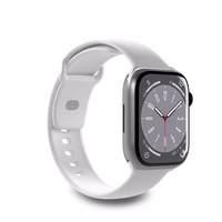 Puro Icon silikona siksniņa Apple Watch 38/40/41 mm - balta (2 gab.)