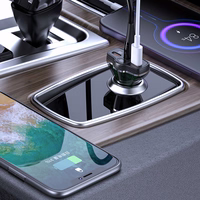 Dudao R78 78W automašīnas lādētājs USB-C PD / 2xUSB-A QC - melns