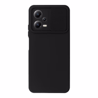 Camshield Soft viedtālruņa apvalks Xiaomi Redmi Note 12 5G/Poco X5 melns