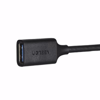 Ugreen 30701 USB cable USB 3.2 Gen 1 (3.1 Gen 1) 0.15 m USB C USB A melns