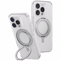 Uniq Swivix 360 rotējošs statīvs viedtālruņa apvalks iPhone 16 Pro - caurspīdīgs