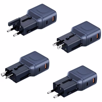 Tīkla lādētājs Energea TravelGo Adapter 35 USB-A/USB-C 35W zils