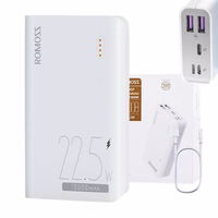 Powerbanka Romoss SENSE4SF 10000mAh, 22,5W (balta)