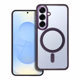 COLOR EDGE MAG COVER viedtālruņa apvalks saderīgs ar Magnētisko SAMSUNG S25 dziļi violeta