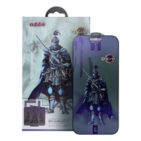 OG 6D Shuijia aizsargstikls – paredzēts Iphone 15 Plus / 16 Plus, melns