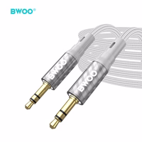 BWOO AUX Kabelis Support 3.5mm to 3.5mm audio AUX075