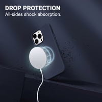 Crong Color Cover Magnetic - iPhone 13 Pro Max MagSafe maciņš (Navy zils)