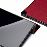 Futrālis Reach Smart Leather Lenovo Tab P12 12.7 TB370 bordo krāsā