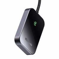 CarPlay bezvadu adapteris ar USB kabeli McDodo CA-7210 melns