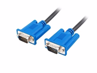Lanberg CA-VGAC-10CU-0050-BK VGA cable 5 m VGA 15pin melns