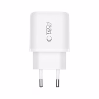 Tech-Protect NCA30 PD 30W QC3.0 USB-A / USB-C sienas lādētājs - balts