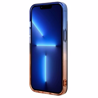 BMW Gradient Bumper Magnētiskais viedtālruņa apvalks iPhone 15 Plus / 14 Plus - pelēks