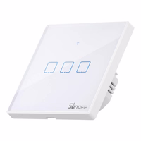 Viedais slēdzis WiFi + RF 433 Sonoff T2 EU TX (3 kanāli) atjaunināts